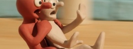 Aardman characters in motion